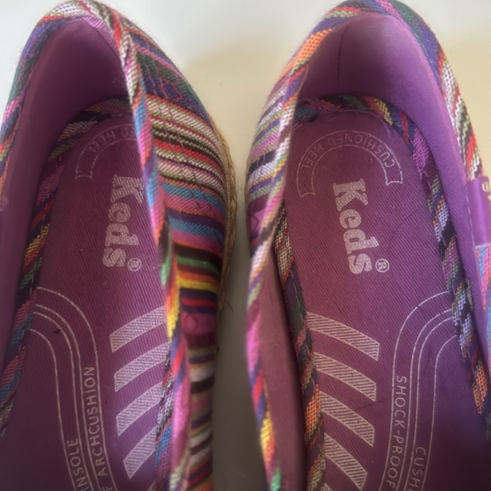 KEDS Shoes | Size 7 | Multicolor Stripes | EUC - Picture 3 of 7